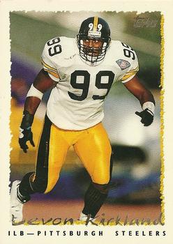 #304 Levon Kirkland - Pittsburgh Steelers - 1995 Topps Football