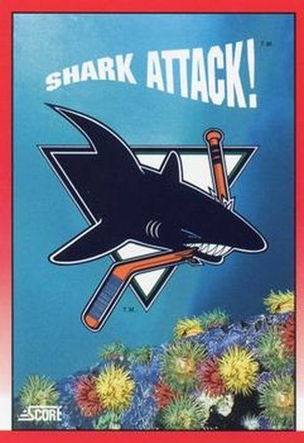 #304 San Jose Sharks - San Jose Sharks - 1991-92 Score Canadian Bilingual Hockey