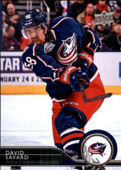 #304 David Savard - Columbus Blue Jackets - 2014-15 Upper Deck Hockey