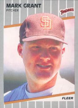 #304 Mark Grant - San Diego Padres - 1989 Fleer Baseball