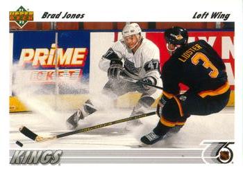 #304 Brad Jones - Los Angeles Kings - 1991-92 Upper Deck Hockey