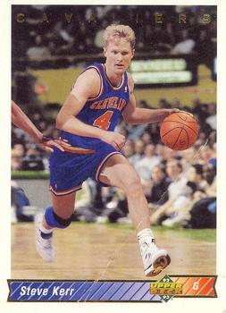 #304 Steve Kerr - Cleveland Cavaliers - 1992-93 Upper Deck Basketball