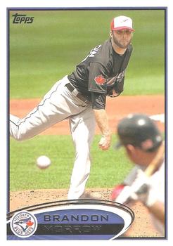 #304 Brandon Morrow - Toronto Blue Jays - 2012 Topps Baseball