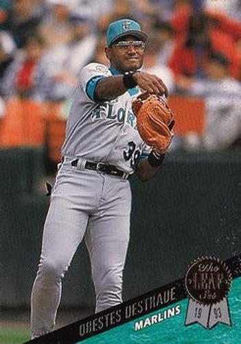 #304 Orestes Destrade - Florida Marlins - 1993 Leaf Baseball