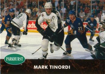 #304 Mark Tinordi - Minnesota North Stars - 1991-92 Parkhurst Hockey