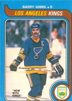 #304 Barry Gibbs - Los Angeles Kings - 1979-80 O-Pee-Chee Hockey