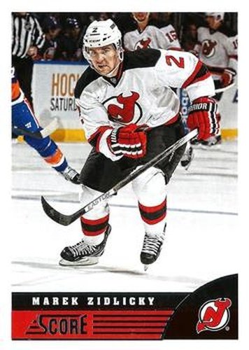 #304 Marek Zidlicky - New Jersey Devils - 2013-14 Score Hockey