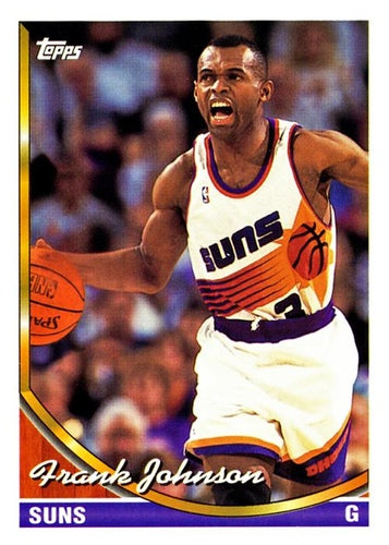 #304 Frank Johnson - Phoenix Suns - 1993-94 Topps Basketball