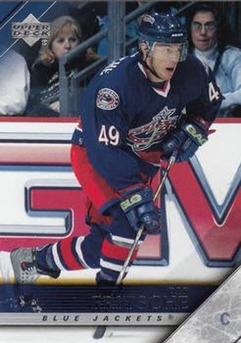 #304 Dan Fritsche - Columbus Blue Jackets - 2005-06 Upper Deck Hockey