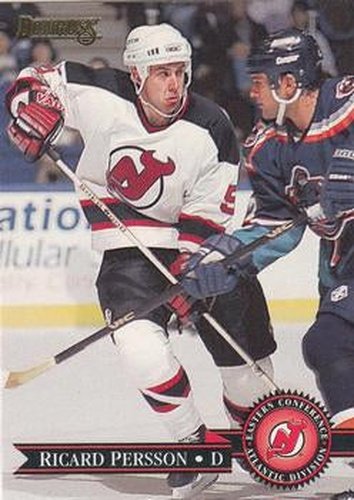 #304 Ricard Persson - New Jersey Devils - 1995-96 Donruss Hockey