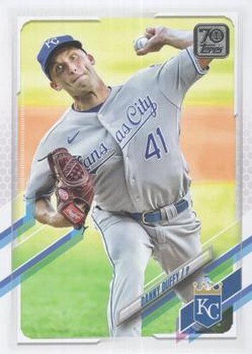 #304 Danny Duffy - Kansas City Royals - 2021 Topps Baseball