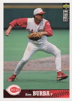 #304 Dave Burba - Cincinnati Reds - 1997 Collector's Choice Baseball