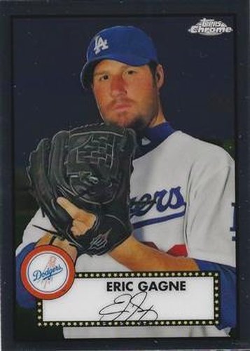 #304 Eric Gagne - Los Angeles Dodgers - 2021 Topps Chrome Platinum Anniversary Baseball