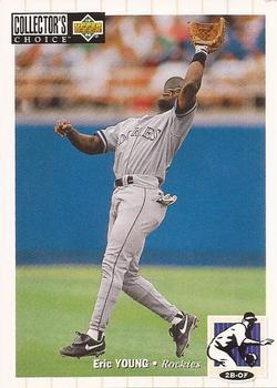 #304 Eric Young - Colorado Rockies - 1994 Collector's Choice Baseball