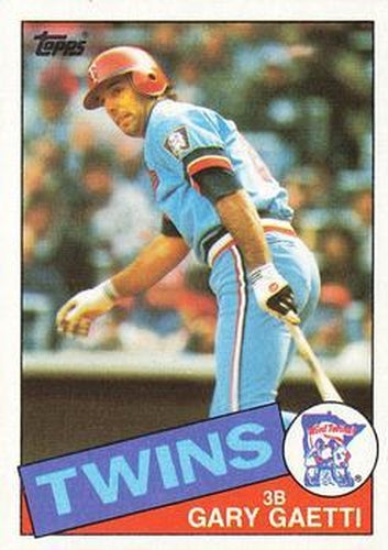 #304 Gary Gaetti - Minnesota Twins - 1985 Topps Baseball