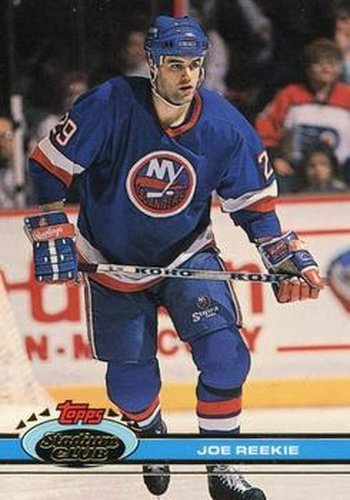 #304 Joe Reekie - New York Islanders - 1991-92 Stadium Club Hockey