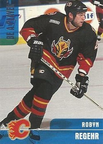 #304 Robyn Regehr - Calgary Flames - 1999-00 Be a Player Memorabilia Hockey