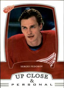 #304 Sergei Fedorov - Detroit Red Wings - 2002-03 Be a Player First Edition Hockey