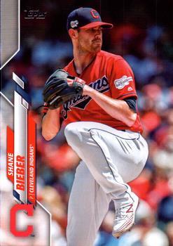 #304 Shane Bieber - Cleveland Indians - 2020 Topps Baseball