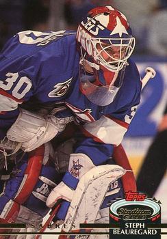 #304 Stephane Beauregard - Buffalo Sabres - 1992-93 Stadium Club Hockey