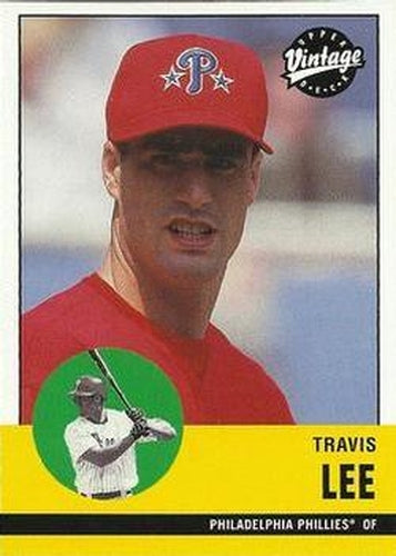 #304 Travis Lee - Philadelphia Phillies - 2001 Upper Deck Vintage Baseball