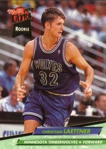 #304 Christian Laettner - Minnesota Timberwolves - 1992-93 Ultra Basketball