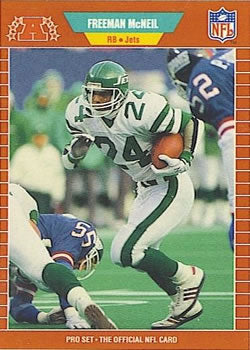 #304 Freeman McNeil - New York Jets - 1989 Pro Set Football