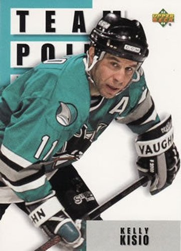 #304 Kelly Kisio - San Jose Sharks - 1993-94 Upper Deck Hockey