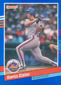 #304 Kevin Elster - New York Mets - 1991 Donruss Baseball