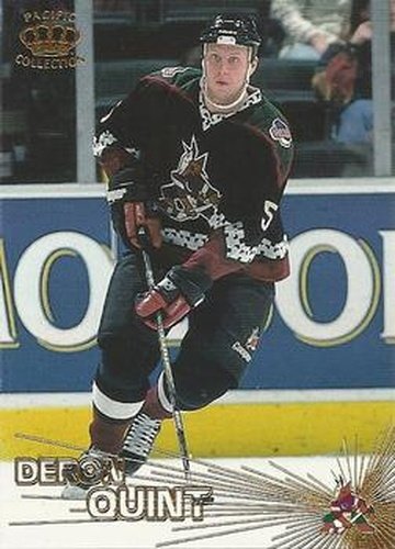 #304 Deron Quint - Phoenix Coyotes - 1997-98 Pacific Crown Hockey