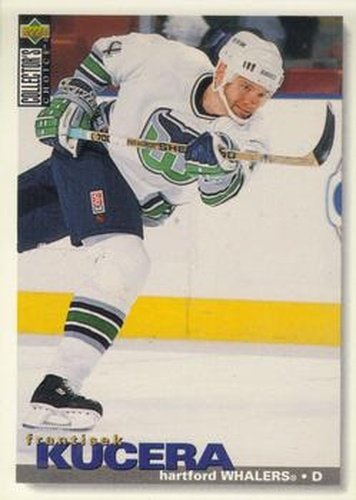 #304 Frantisek Kucera - Hartford Whalers - 1995-96 Collector's Choice Hockey