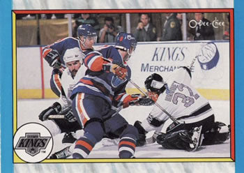 #305 Los Angeles Kings - Los Angeles Kings - 1989-90 O-Pee-Chee Hockey