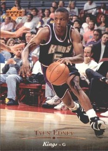 #305 Tyus Edney - Sacramento Kings - 1995-96 Upper Deck Basketball