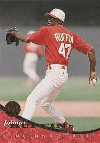 #305 Johnny Ruffin - Cincinnati Reds - 1994 Leaf Baseball