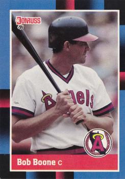 #305 Bob Boone - California Angels - 1988 Donruss Baseball
