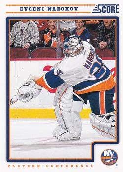 #305 Evgeni Nabokov - New York Islanders - 2012-13 Score Hockey