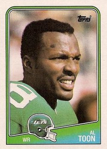 #305 Al Toon - New York Jets - 1988 Topps Football