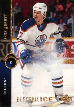 #305 Jason Arnott - Edmonton Oilers - 1994-95 Upper Deck Hockey - Electric Ice