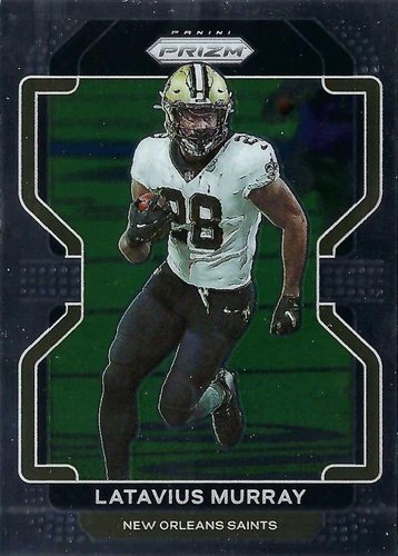 #305 Latavius Murray - New Orleans Saints - 2021 Panini Prizm Football