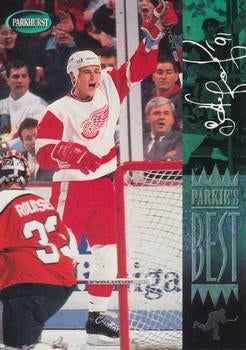 #305 Sergei Fedorov - Detroit Red Wings - 1994-95 Parkhurst Hockey