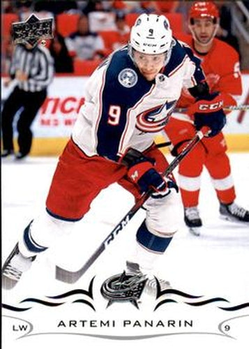 #305 Artemi Panarin - Columbus Blue Jackets - 2018-19 Upper Deck Hockey