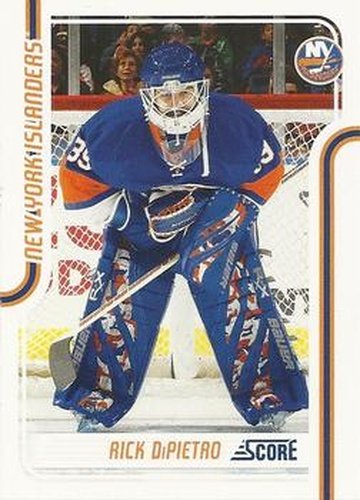 #305 Rick DiPietro - New York Islanders - 2011-12 Score Hockey