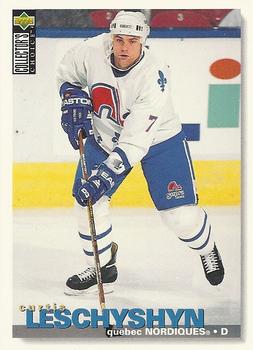 #305 Curtis Leschyshyn - Quebec Nordiques - 1995-96 Collector's Choice Hockey