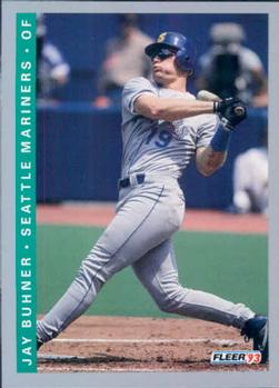 #305 Jay Buhner - Seattle Mariners - 1993 Fleer Baseball