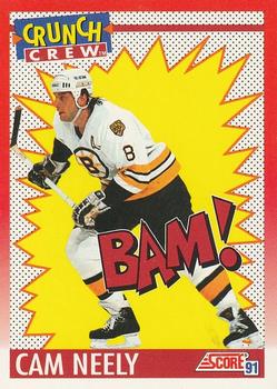 #305 Cam Neely - Boston Bruins - 1991-92 Score Canadian Bilingual Hockey