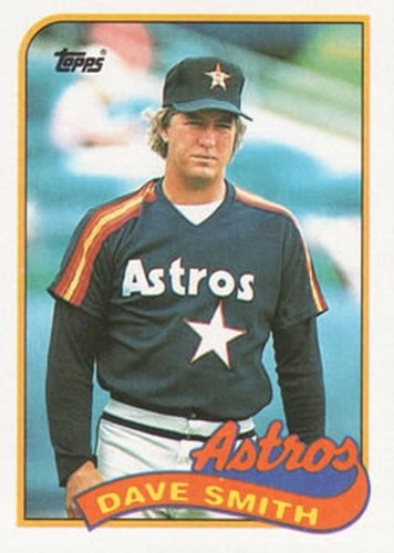 #305 Dave Smith - Houston Astros - 1989 Topps Baseball