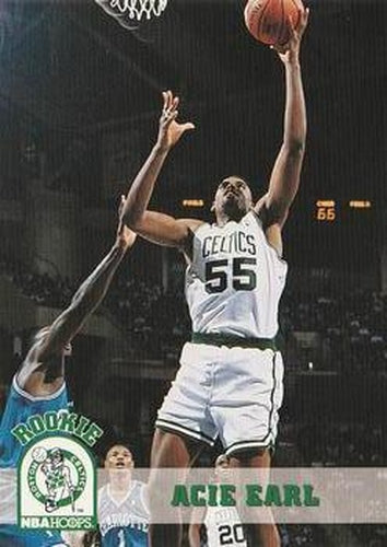 #305 Acie Earl - Boston Celtics - 1993-94 Hoops Basketball