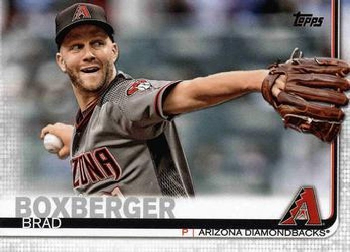 #305 Brad Boxberger - Arizona Diamondbacks - 2019 Topps Baseball