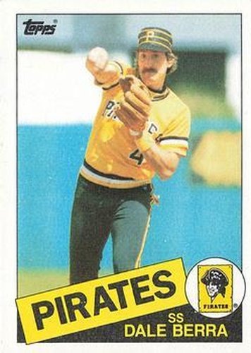 #305 Dale Berra - Pittsburgh Pirates - 1985 Topps Baseball