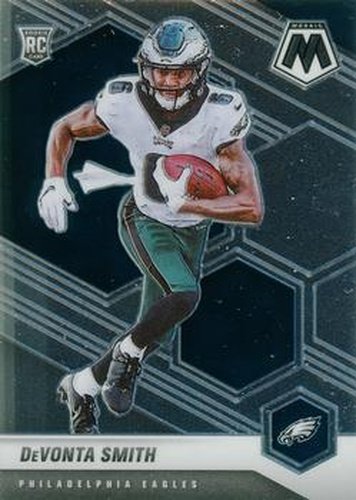 #305 DeVonta Smith - Philadelphia Eagles - 2021 Panini Mosaic Football